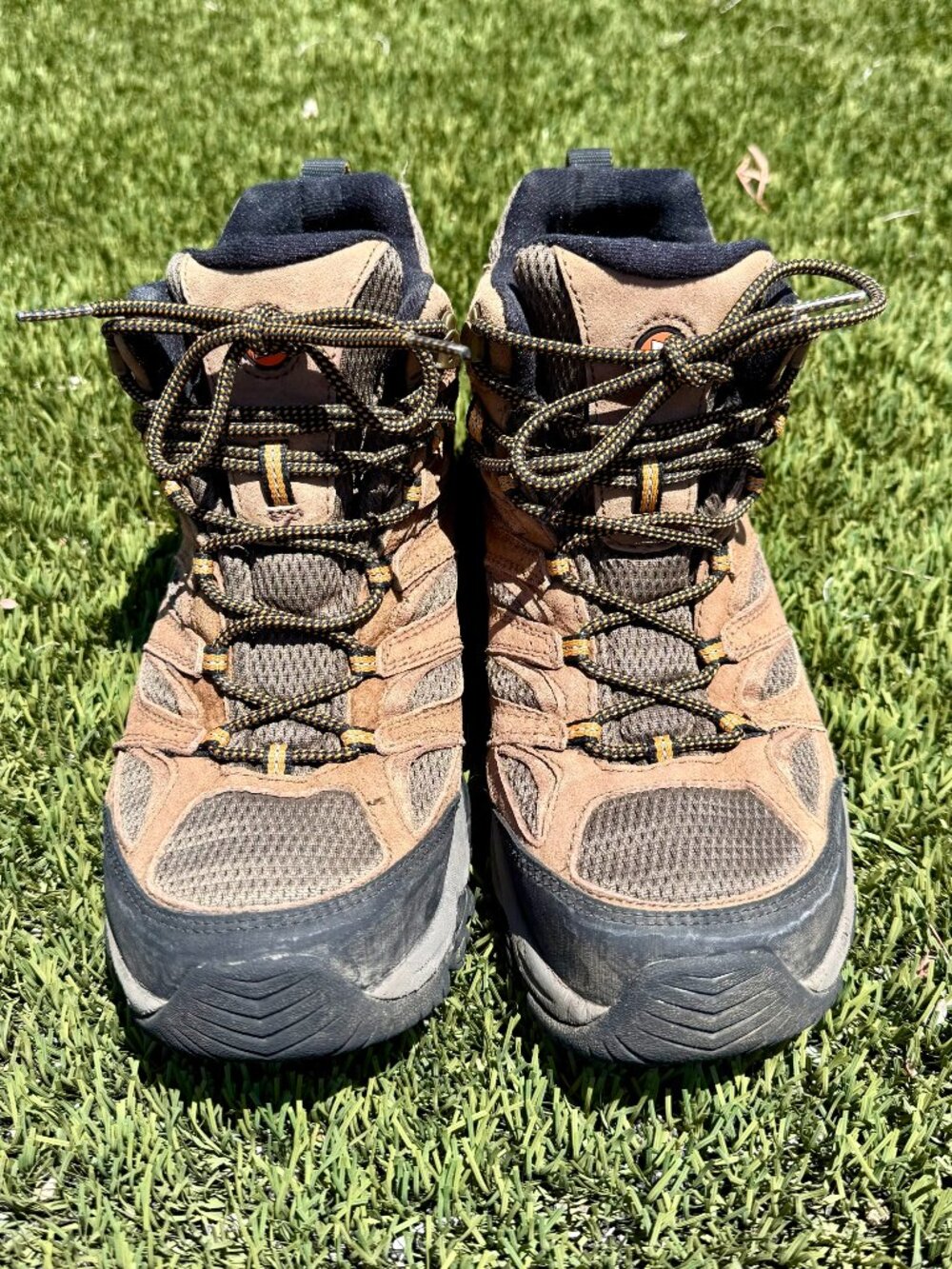Merrell J035839 Moab 3 Mid Waterproof Hiking Boots, Earth, Men's 10.5 M